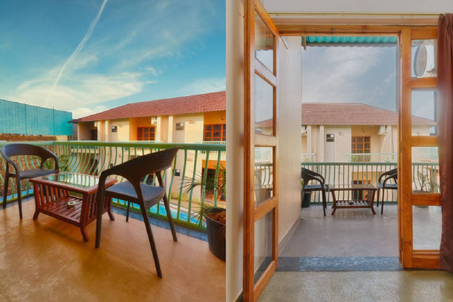 Wildlife resort in Pench with spacious balcony and comfortable luxury rooms